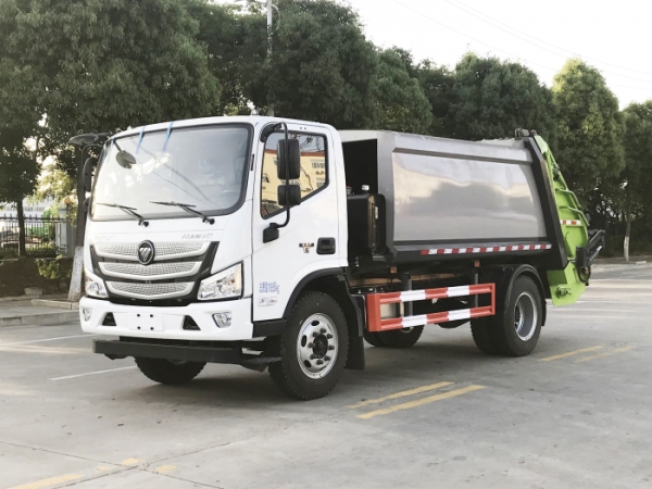 福田奧鈴壓縮式垃圾車