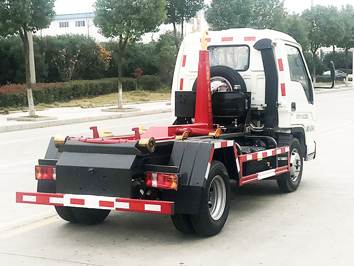 福田小卡之星2車廂可卸式垃圾車