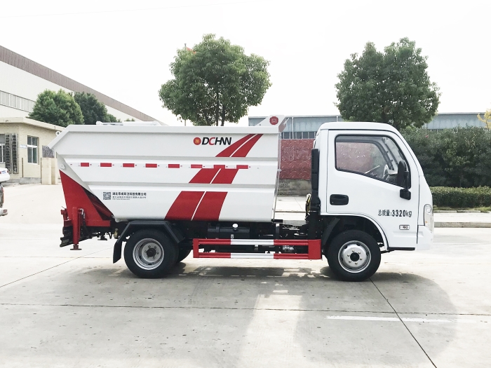 躍進自裝卸式垃圾車