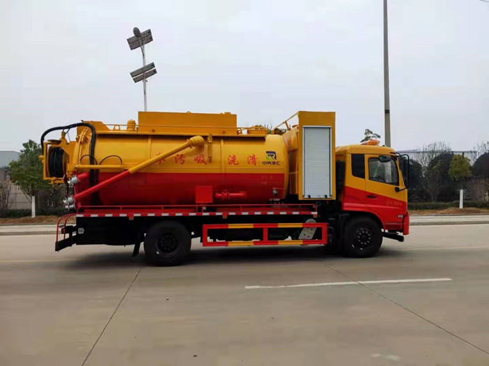 東風(fēng)天錦清洗吸污車