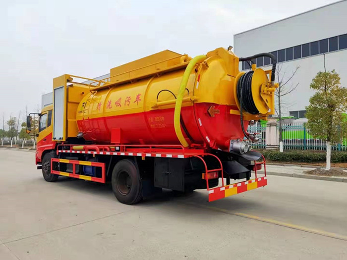 東風(fēng)天錦清洗吸污車